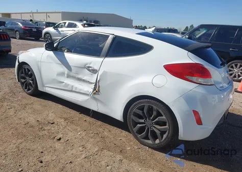 2015 Hyundai Veloster Flex из США, поврежденный, VIN KMHTC6AD2FU220536